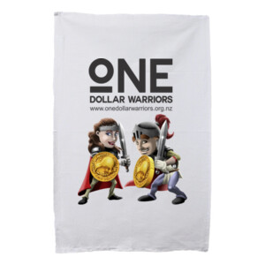 One Dollar Warriors  - Tea Towel